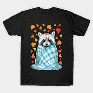 Autumn raccoon T-Shirt